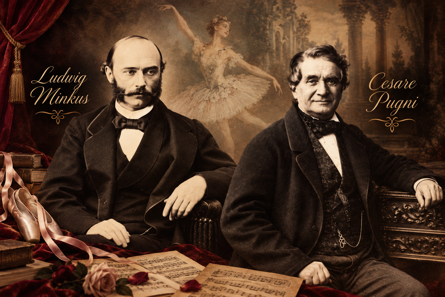 Ludwig Minkus, Cesare Pugni