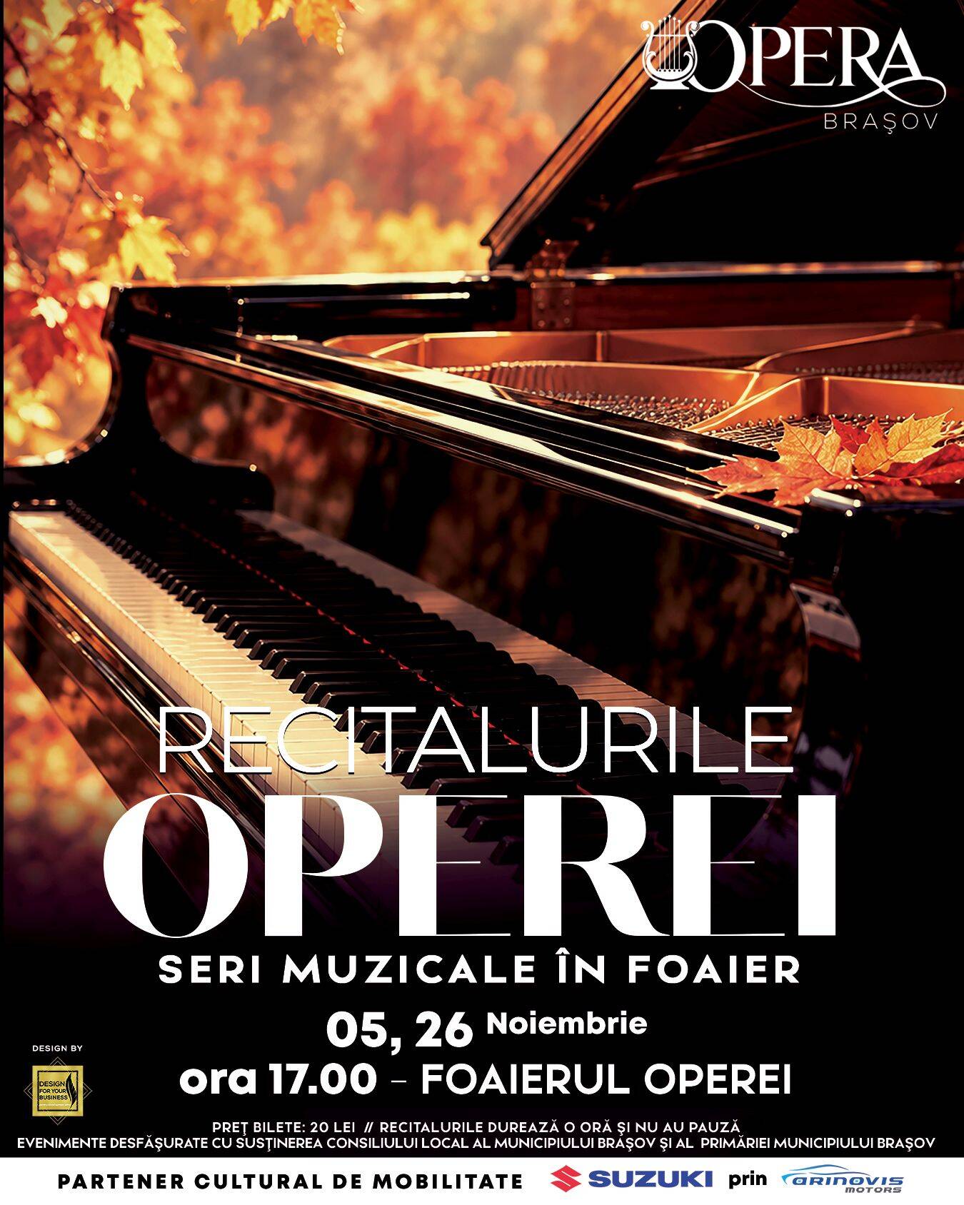 Recitalurile Operei – Seri muzicale în foaier